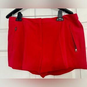 BCBGMAXAZRIA Red Tailored Shorts – Size M